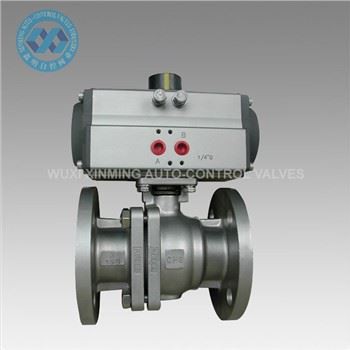 Flanged Stainless Steel Ball Valve