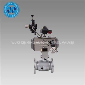 Pneumatic Actuator Jacketed Flange Ball Vavle