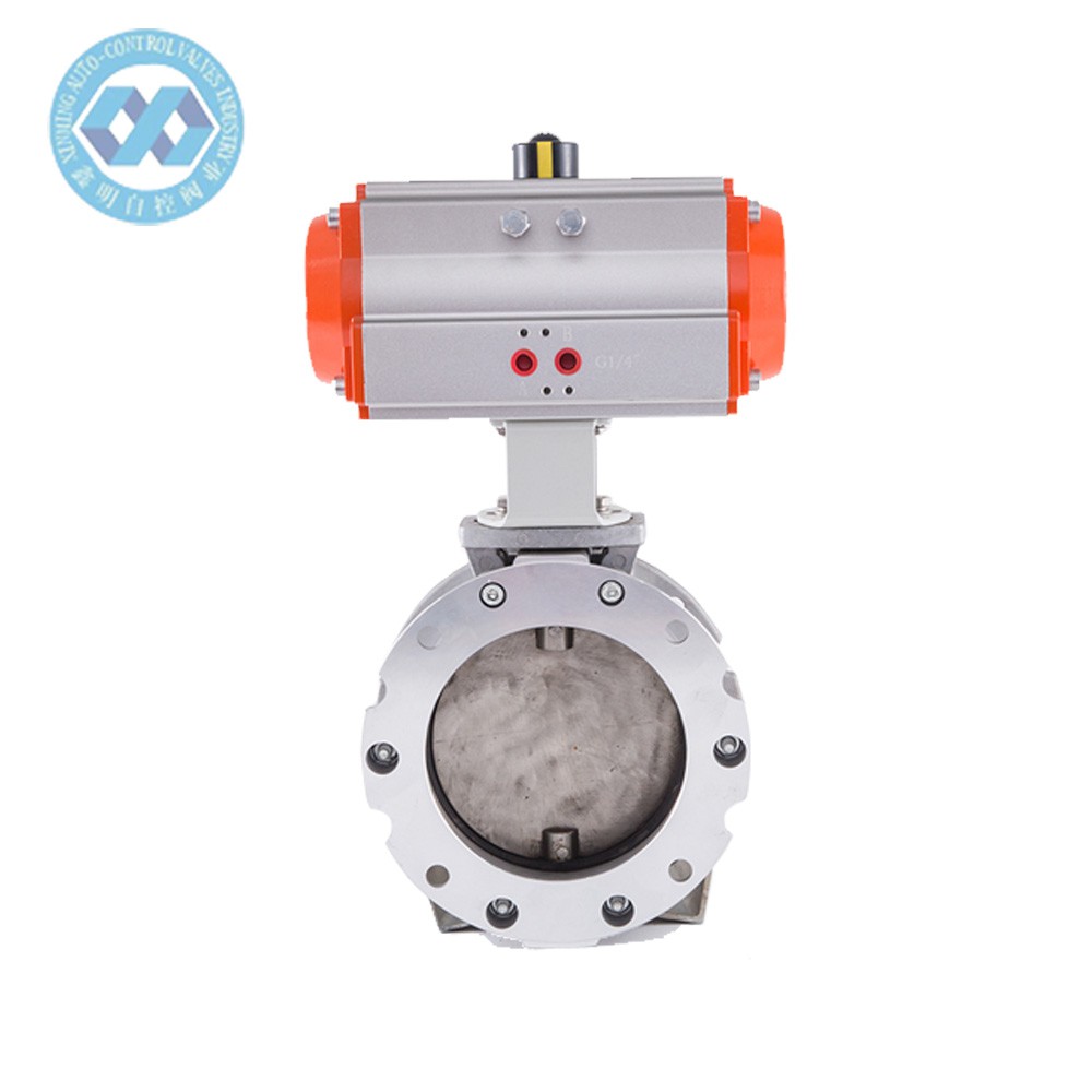 Pneumatic Actuator Powder Aluminum Butterfly Valve-2