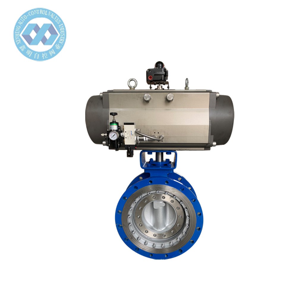 Pneumatic Actuator Tri-eccentric Butterfly Valve