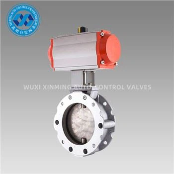 Pneumatic Actuator Powder Aluminum Butterfly Valve