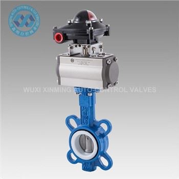 Pneumatic Actuator Wafer Butterfly Valve