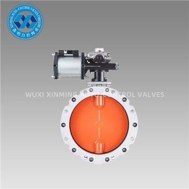 Pneumatic Dust Butterfly Valve