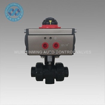 PVC Pneumatic Ball Valve