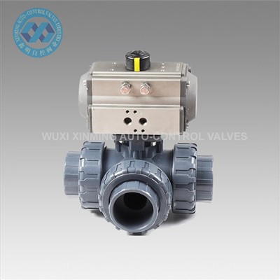 Auto-control Pneumatic Actuator Ball Valves For Irrigation Systems