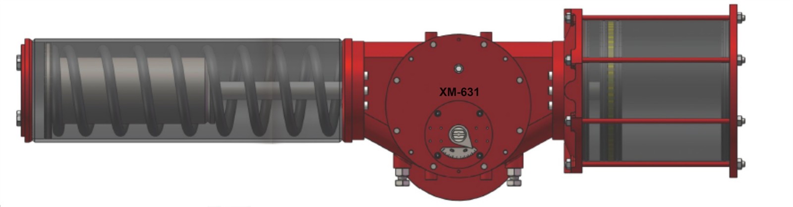 scotch yoke pneumatic actuator XM-631